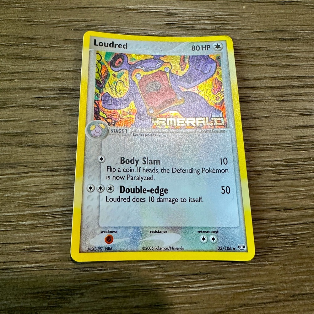 Loudred Pokémon Card - Halo